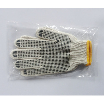 10gauge knitted  cotton safety hand  work  glove